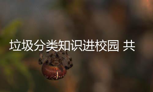 共同知识垃圾园 分类进校健康家园守护