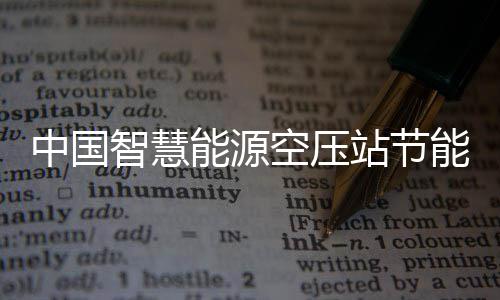 新兴细分空压报告潜力能源能系中国智慧站节展现状及统行业发分析市场