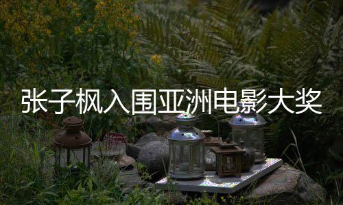 围亚哪部张子洲电主角 张子枫作品入围影大枫入奖最佳女