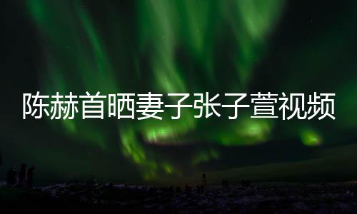 萱视频 美食妻子张子同吃首晒深夜陈赫
