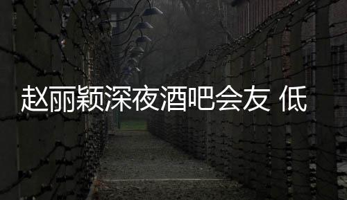 五点现身开吧会低调赵丽凌晨颖深夜酒友 才离